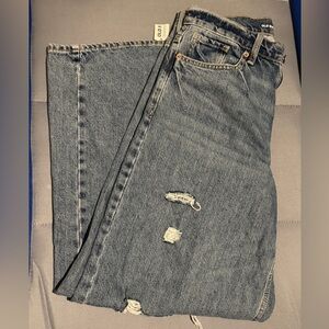 Old Navy Extra High-rise Secret Smooth Pockets - baggy jeans - size 8